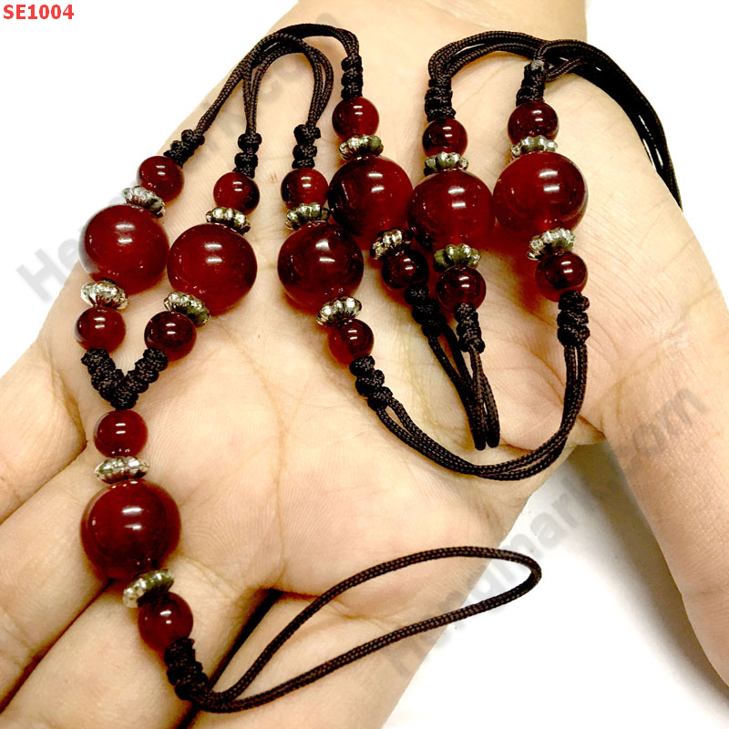 SE1004 สร้อยคอลูกปัด ร้อยจี้ได้ ราคา 199 บาท http://hengmark.com/view_product/SE1004.htm