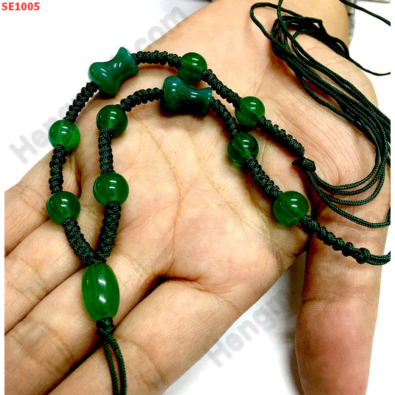 SE1005 สร้อยคอลูกปัด ร้อยจี้ได้ ราคา 199 บาท http://hengmark.com/view_product/SE1005.htm
