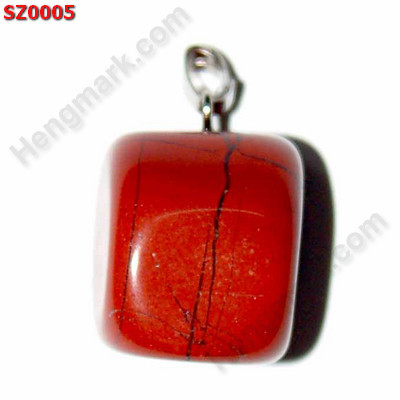SZ0005 จี้หินธรรมชาติ เร็ดแจ๊สเปอร์ ราคา 99 บาท http://hengmark.com/view_product/SZ0005.htm