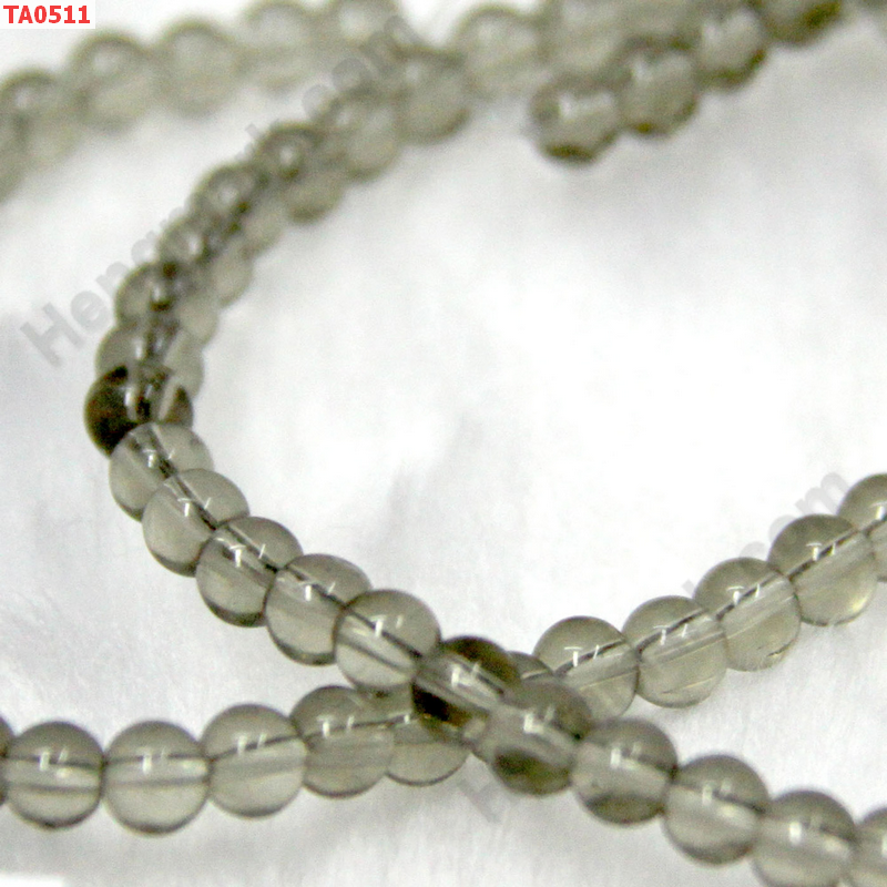TA0511 ลูกปัดแก้วสีควัน ราคา 1 บาท http://hengmark.com/view_product/TA0511.htm