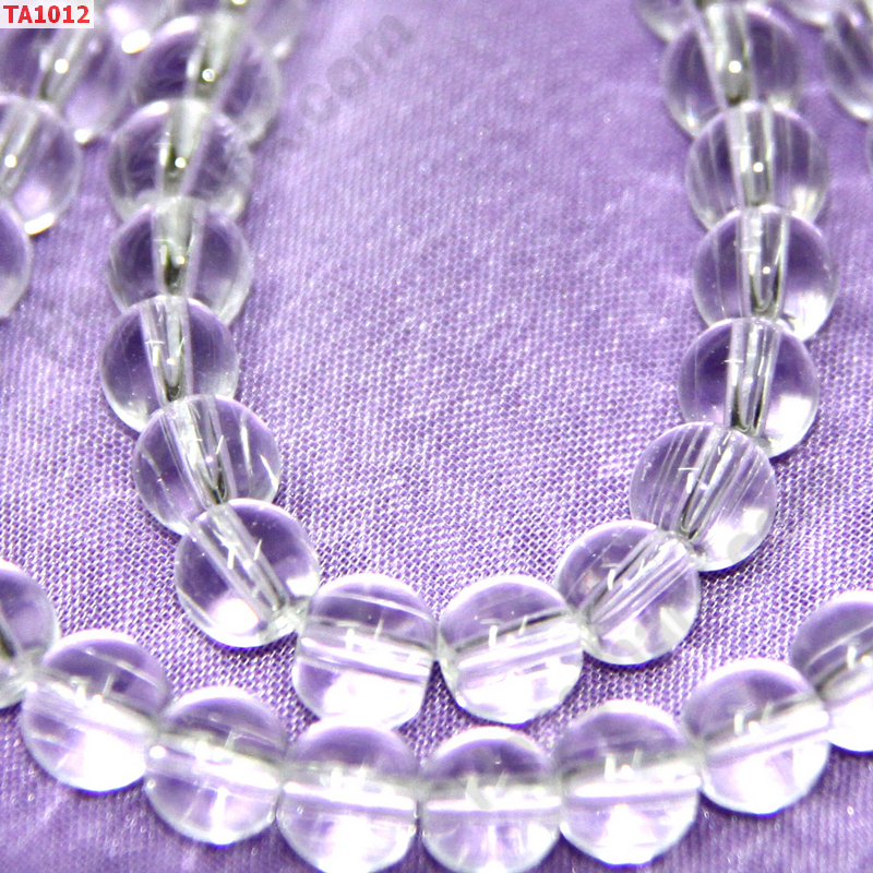 TA1012 ลูกปัดแก้วขาวใส ราคา 3 บาท http://hengmark.com/view_product/TA1012.htm