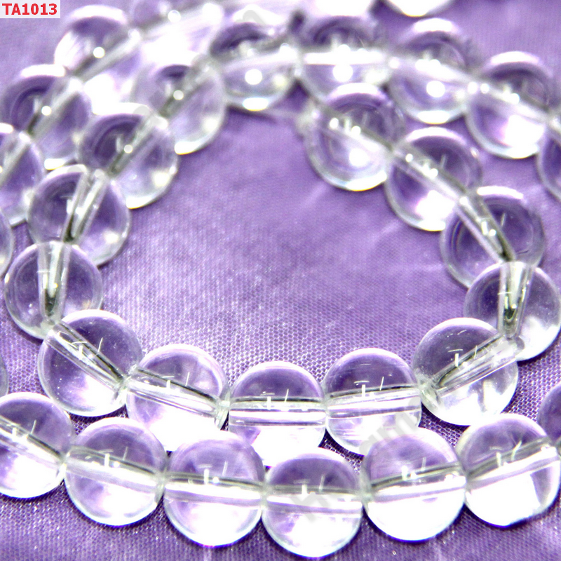 TA1013 ลูกปัดแก้วขาวใส ราคา 5 บาท http://hengmark.com/view_product/TA1013.htm