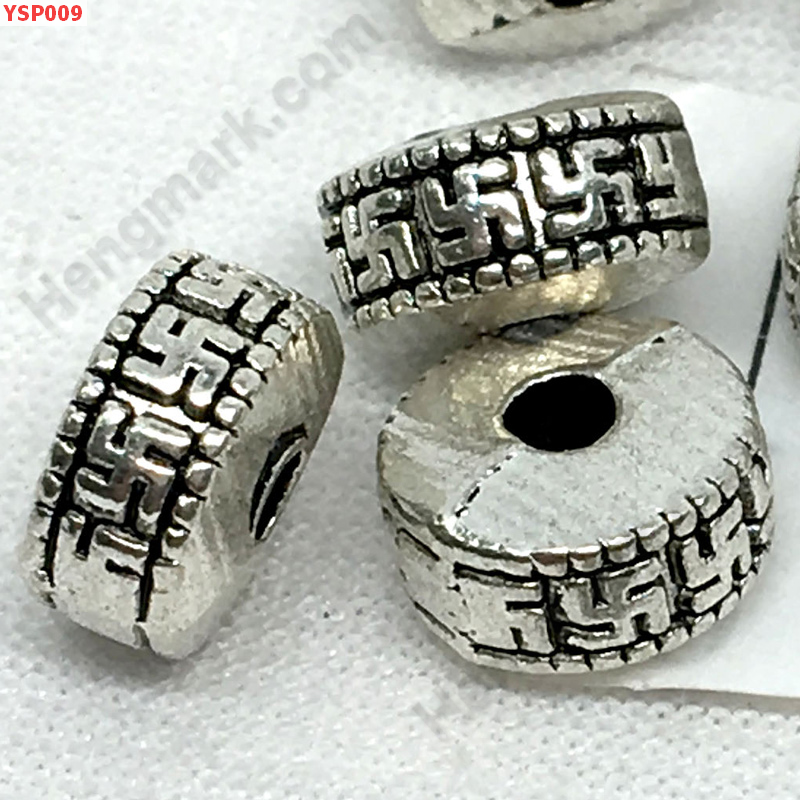 YSP009 ตัวคั่นโลหะสีเงินลายสวัสดิกะ ชิ้นละ ราคา 10 บาท http://hengmark.com/view_product/YSP009.htm