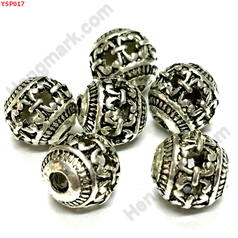 YSP017 ตุ้มเงินสลักลาย ราคา 10 บาท http://hengmark.com/view_product/YSP017.htm