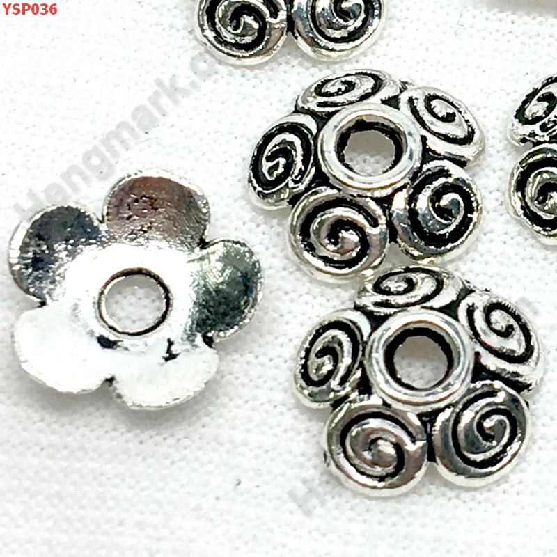 YSP036 ตัวคั่นโลหะฝาปิดหัวท้ายสีเงิน ชิ้นละ ราคา 10 บาท http://hengmark.com/view_product/YSP036.htm