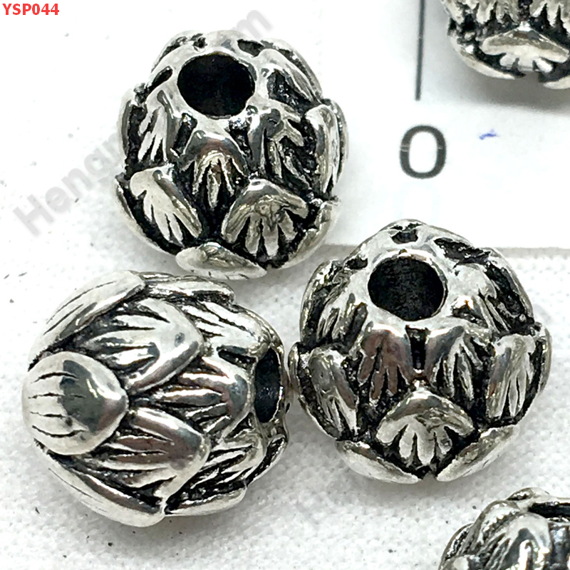 YSP044 ดอกโบตั๋นโลหะ สีเงิน ชิ้นละ ราคา 15 บาท http://hengmark.com/view_product/YSP044.htm