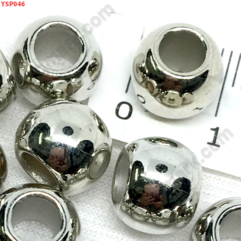 YSP046 ลูกปัดตัวคั่น สีเงิน ชิ้นละ ราคา 5 บาท http://hengmark.com/view_product/YSP046.htm