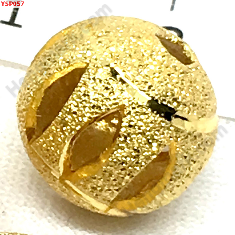 YSP057 ลูกตุ้มกลมโลหะ สีทอง ชิ้นละ ราคา 20 บาท http://hengmark.com/view_product/YSP057.htm