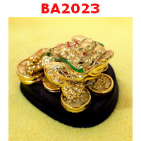 BA2023 : คางคกสวรรค์เรซิ่นเคลือบทอง