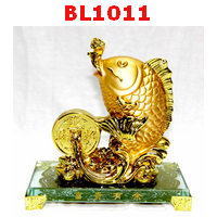 BL1011 : ปลาทองตั้ง หางลอดเหรียญ