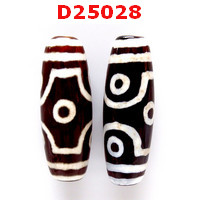 D25028 : หินดีซีไอ 6 ตา เขี้ยวเสือ
