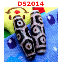DS2014 : หิน DZI ลาย 9 ตา กระดองเต่า