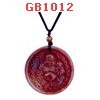 GB1012 : สร้อยคอ จี้พระสังกัจจายน์ หินสีแดง