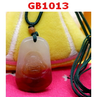 GB1013 : สร้อยคอ จี้พระสังกัจจายน์ หินหยก