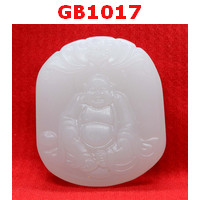 GB1017 : จี้หยกขาวรูปพระสังกัจจายน์