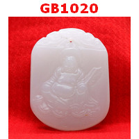 GB1020 : จี้หยกขาวรูปพระสังกัจจายน์