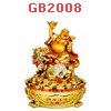 GB2008 : พระสังกัจจายน์ เรซิ่นเคลือบทอง