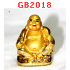 GB2018 : พระสังกัจจัยน์เรซิ่นเคลือบทอง