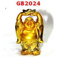 GB2024 : พระสังกัจจัยน์เรซิ่นเคลือบทอง