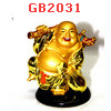 GB2031 : พระสังกัจจัยน์เรซิ่นเคลือบทอง