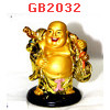 GB2032 : พระสังกัจจัยน์เรซิ่นเคลือบทอง