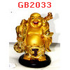 GB2033 : พระสังกัจจัยน์เรซิ่นเคลือบทอง