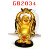 GB2034 : พระสังกัจจัยน์เรซิ่นเคลือบทอง