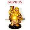 GB2035 : พระสังกัจจัยน์เรซิ่นเคลือบทอง