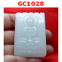 GC1028 : จี้หยกขาวรูปเจ้าแม่กวนอิม
