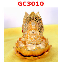 GC3010 : เทพเจ้า 3 องค์ โลหะชุบทอง 