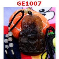 GE1007 :  เทพกวนอูหิน พร้อมสร้อย