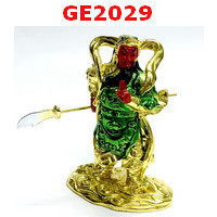 GE2029 :   เทพกวนอู ยืนถือทวน