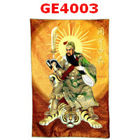GE4003 : ภาพมงคล ลายเทพกวนอู 
