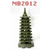 MB2012 : เจดีย์เก้าชั้น หินสีเขียว