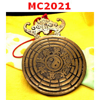 MC2021 : เหรียญจีนค้างคาวทองเหลือง