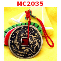 MC2035 : เหรียญจีนรูปหงส์-มังกร