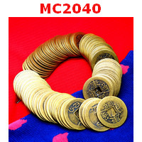 เหรียญจีน ชุด 100 เหรียญ ใหญ่