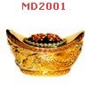 MD2001 : ก้อนทองพร้อมสัญลักษ์มงคล