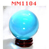 MM1104 : ลูกแก้วใสสีฟ้า (50mm)(W)