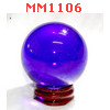 MM1106 : ลูกแก้วใสสีน้ำเงิน (50mm)(W)