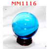 MM1116 : ลูกแก้วใส สีฟ้า (50mm)