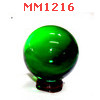 MM1216 : ลูกแก้วใส สีเขียว (60mm)