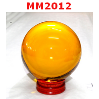 MM2012 : ลูกแก้วใส สีส้ม (110mm)
