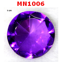 MN1006 : โคตรเพชรเสริมฮวงจุ้ย สีม่วง