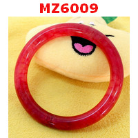 MZ6009 : กำไลหิน สีแดง