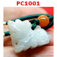 PC1001 : สร้อยคอปี่เซียะ หยกขาวเนื้อละเอียด