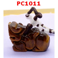 PC1011 : สร้อยคอปี่เซียะไทเกอร์อาย