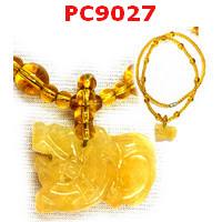 PC9027 : สร้อยปี่เซียะหยกเหลือง