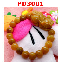 PD3001 : สร้อยข้อมือปี่เซียะหยกเหลือง