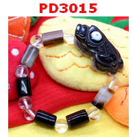 PD3015 : สร้อยข้อมือปี่เซียะหินอะเก็ต
